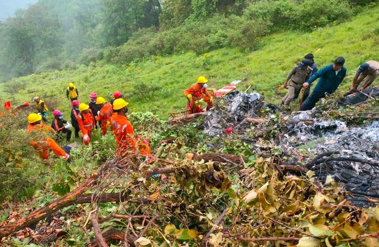 PC- SDRF at Crash Site